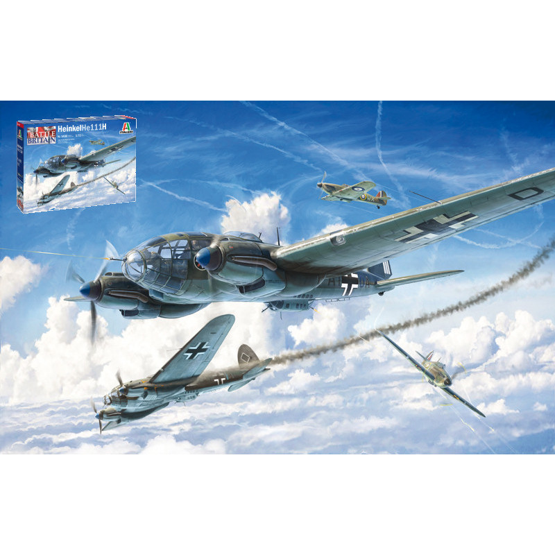 1:72 Italeri HE 111 H 6 Battle OF Britain 80th Ann.kit