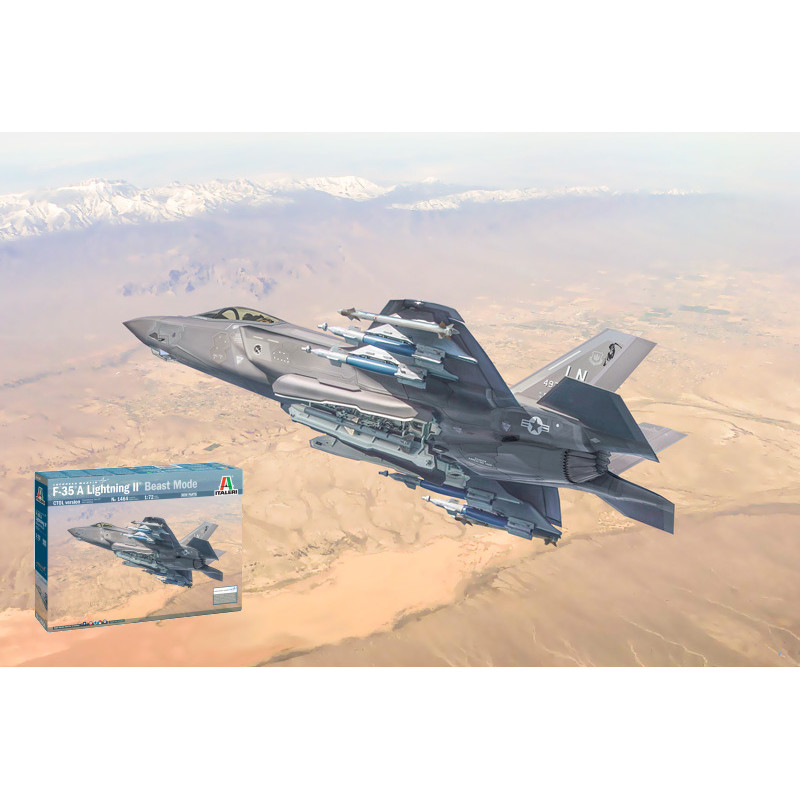 1:72 Italeri F 35A Chiaroning II Ctol Version (beast Mode) KIT