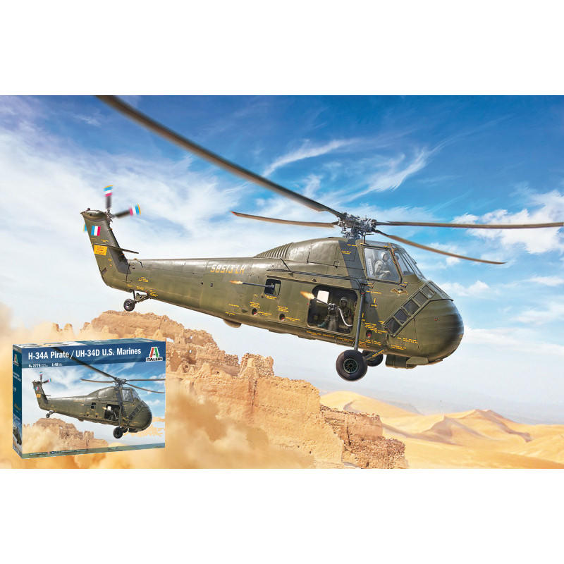 1:43 Italeri HUS 1 SEA HORSE/UH 34 D KIT