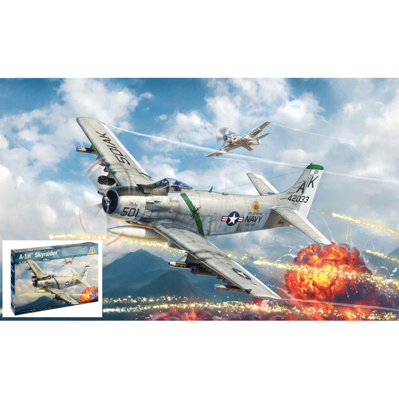 1:48 Italeri A 1H Skyraider KIT