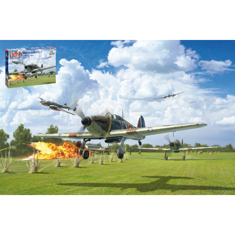 1:48 Italeri Hurricane Mk.i Battle OF Britain 80th Ann.kit