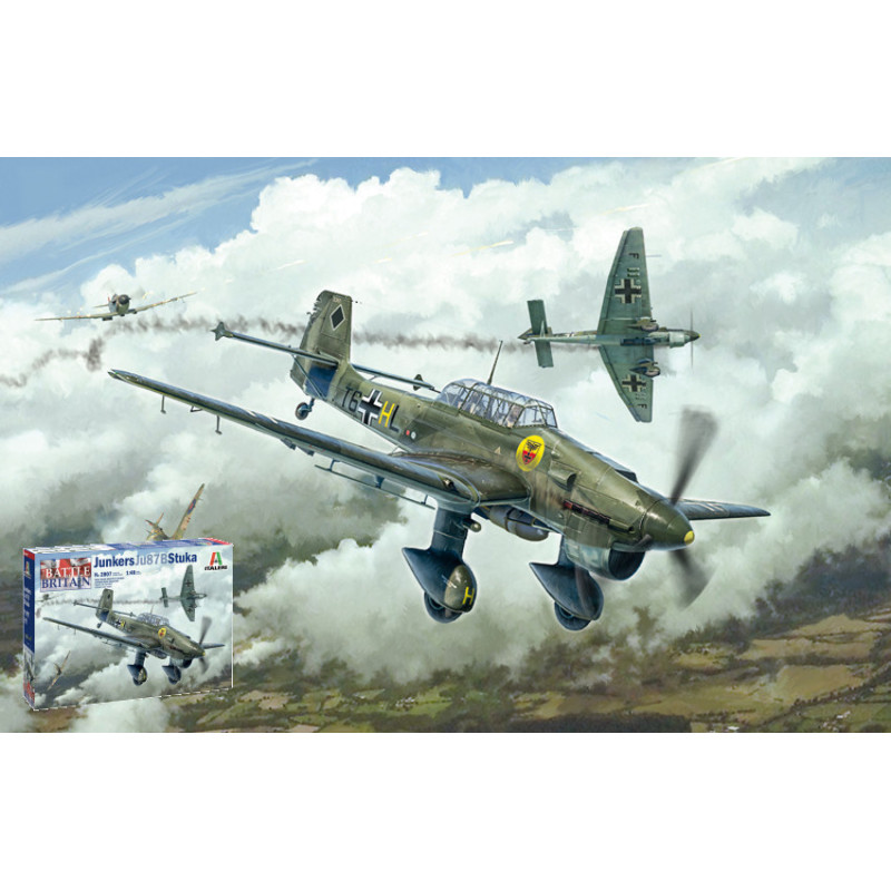 1:48 Italeri JU 87B Stuka Battle OF Britain 80th Ann.kit