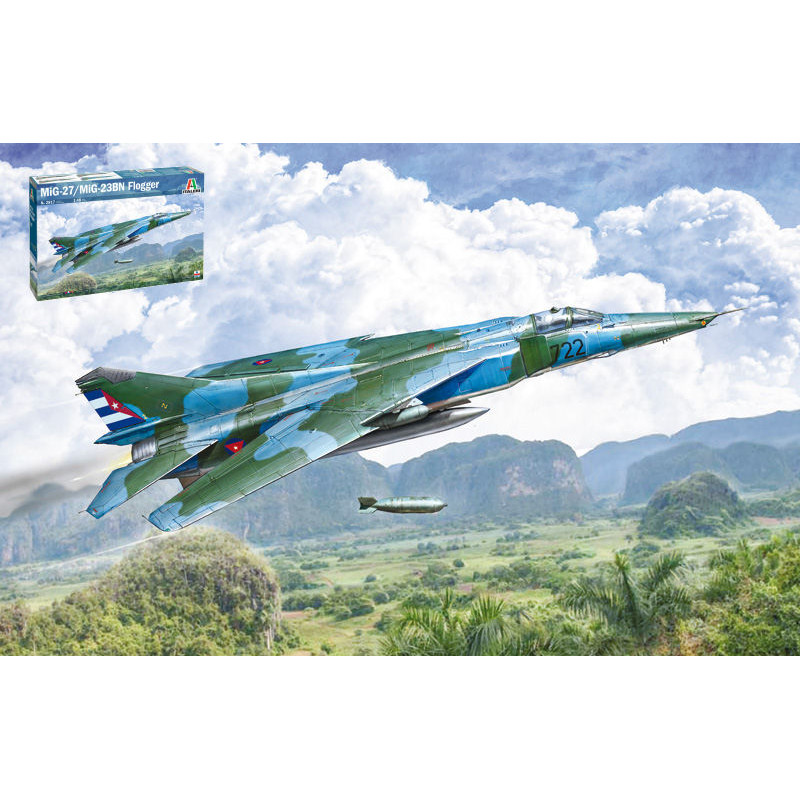 1:48 Italeri MIG 23BN MIG 27D Flogger KIT