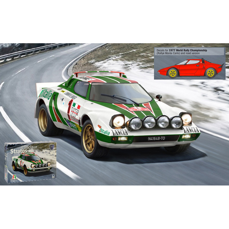 1:24 Italeri Lancia Stratos HF 1974 KIT