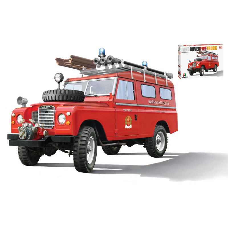 1:24 Italeri Land Rover Fire Truck KIT