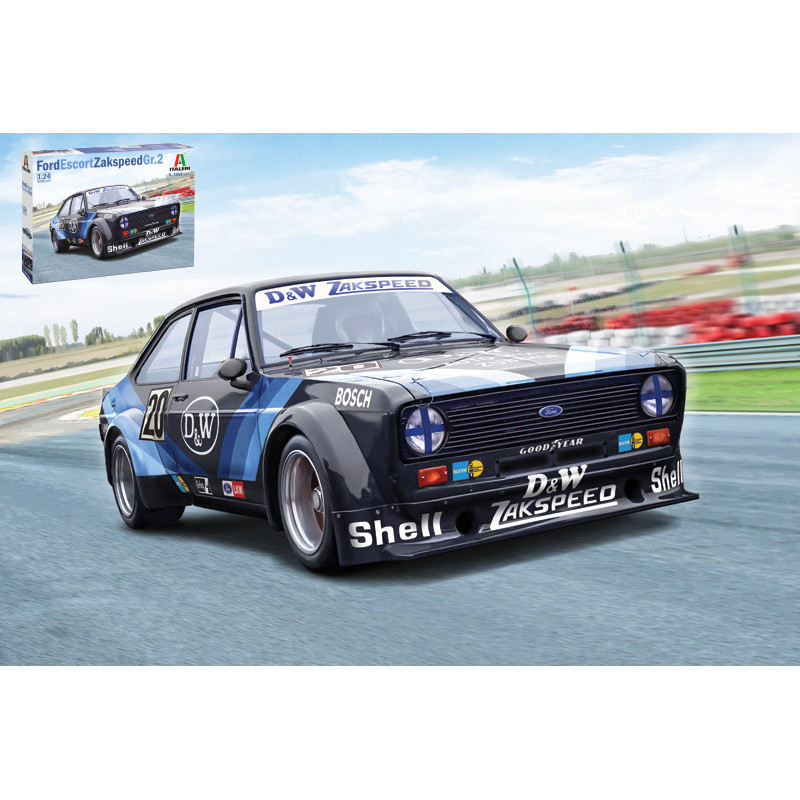 1:24 Italeri Ford Escort Zakspeed Gr.2 KIT