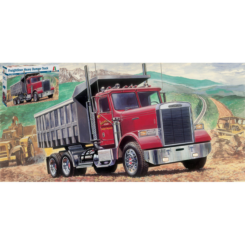 1:24 Italeri Freightliner Heavy Dumper Truck KIT