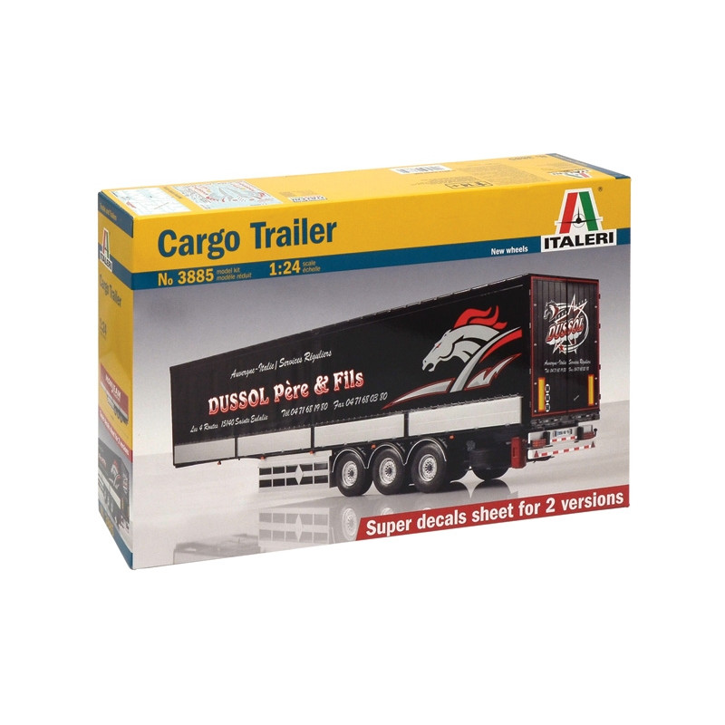 1:24 Italeri Cargo Trailer KIT