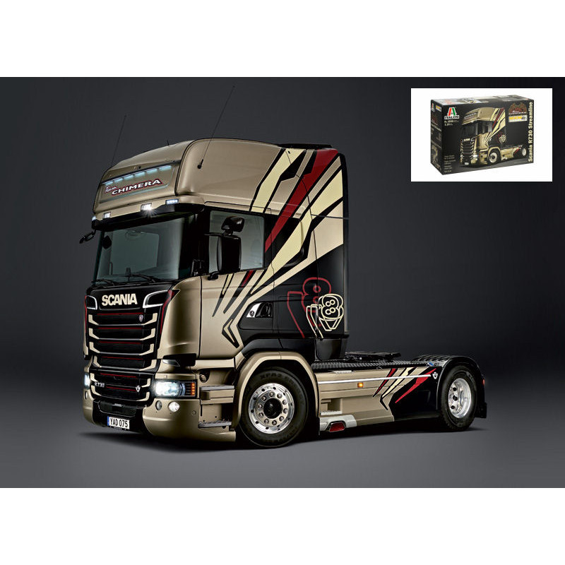 1:24 Italeri Scania R730 Streamline Chimera KIT