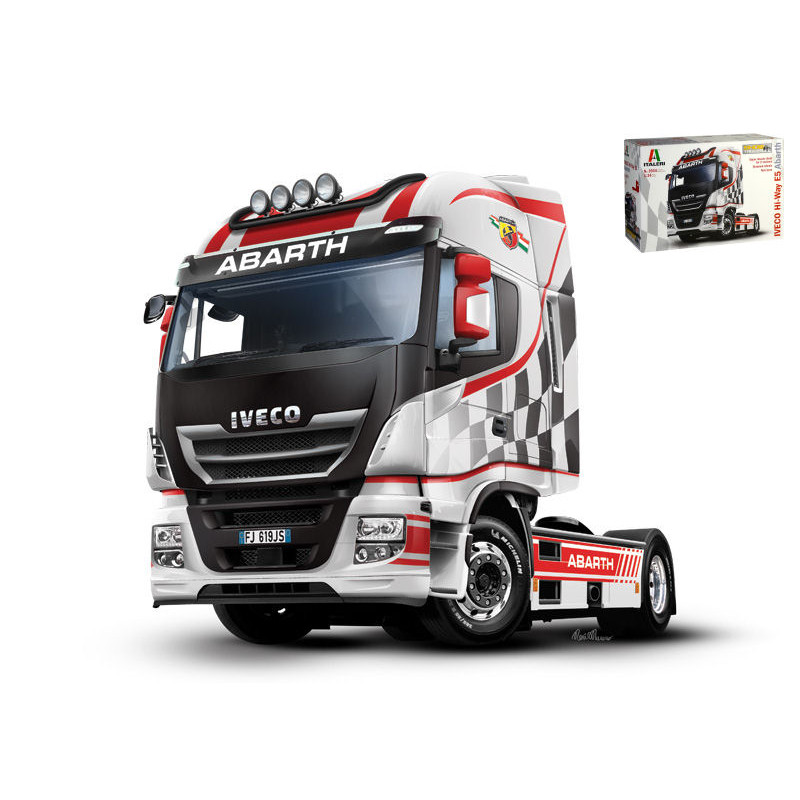 1:24 Italeri Iveco ES Hi way Abarth KIT