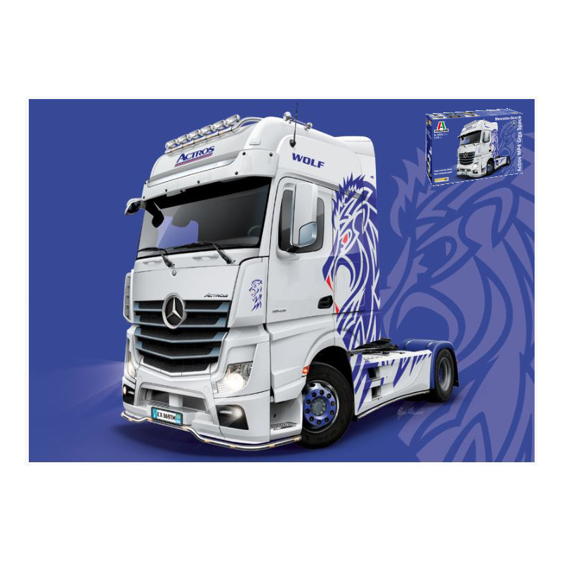 1:24 Italeri Mercedes Actros MP4 Gigaspace KIT