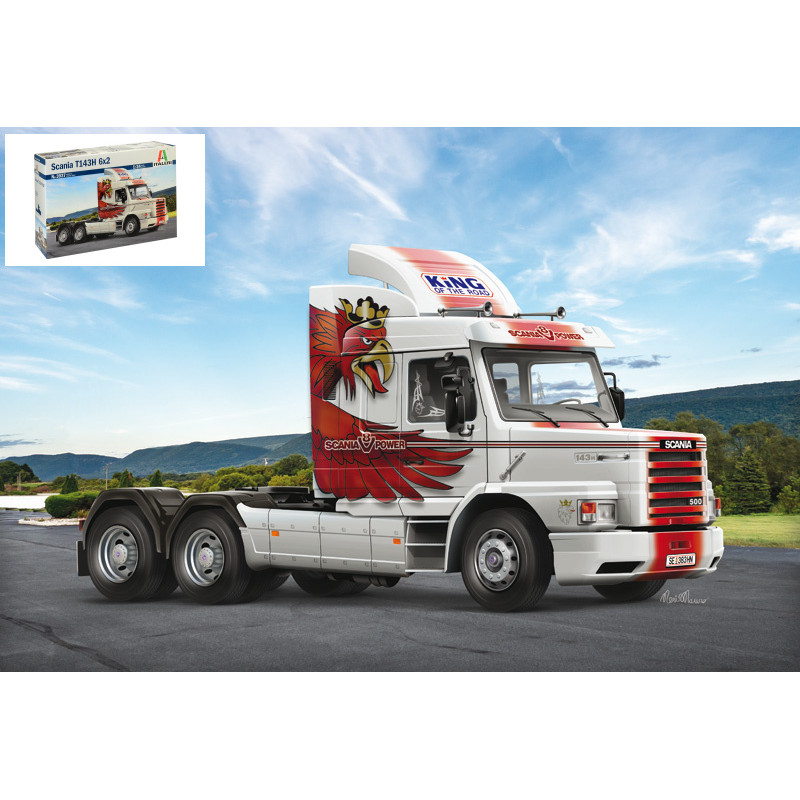 1:24 Italeri Scania T143H 6x2 KIT