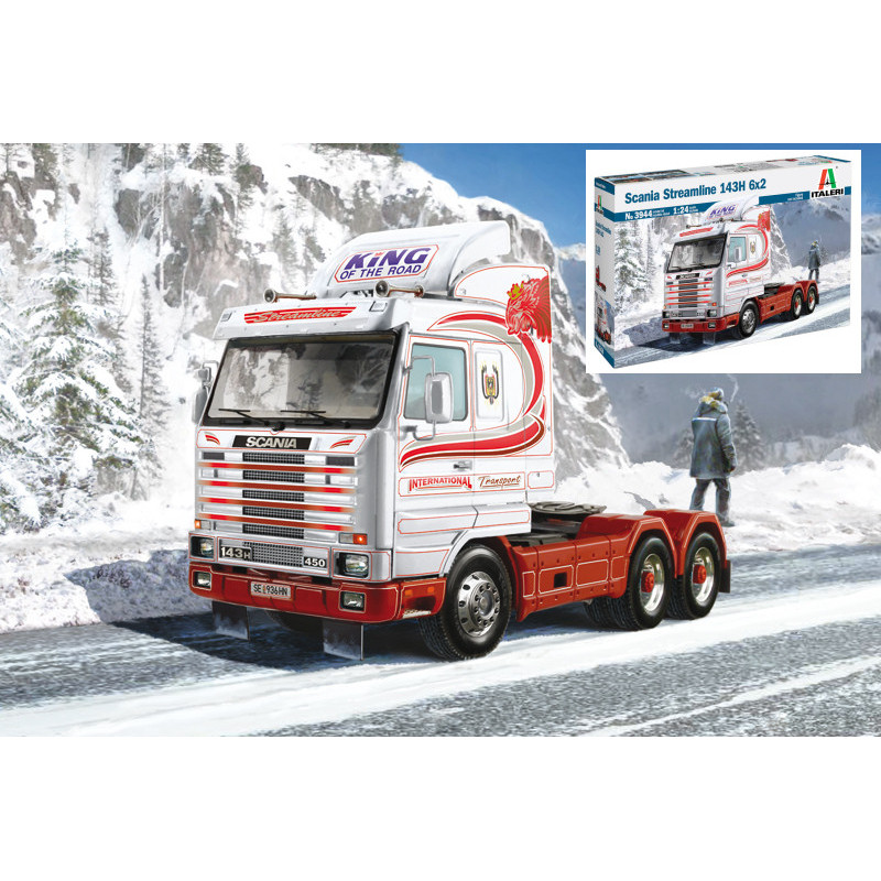 1:24 Italeri Scania Streamline 143 H 6x2 KIT