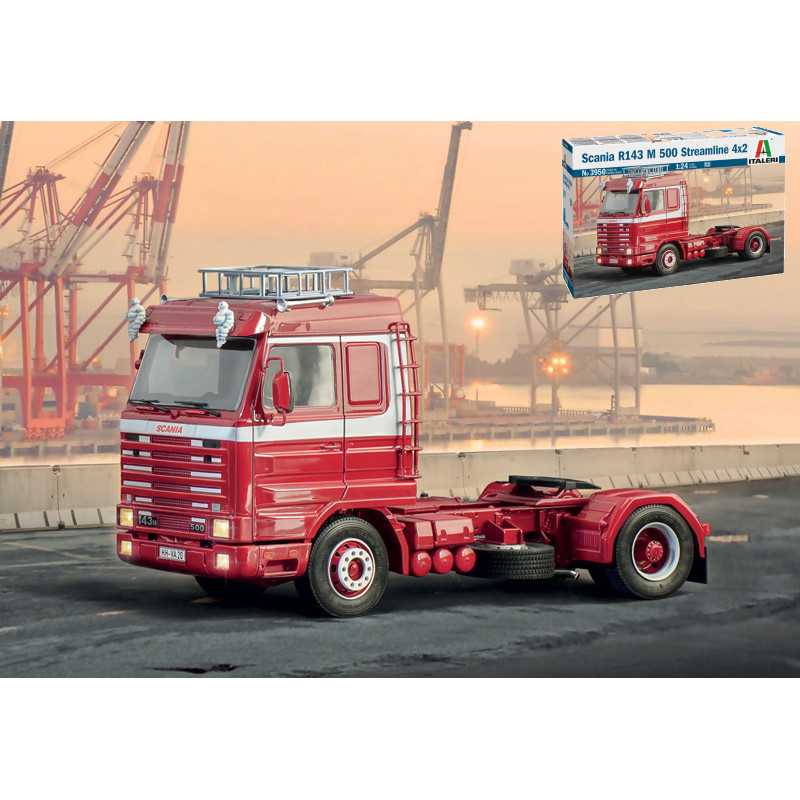 1:24 Italeri Scania R 143 M 500 Streamline 4x2 KIT