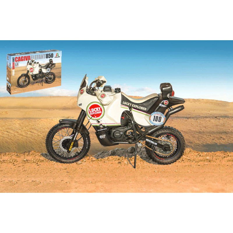 1:9 Italeri Cagiva Elephant 850 Paris dakar 1987 KIT