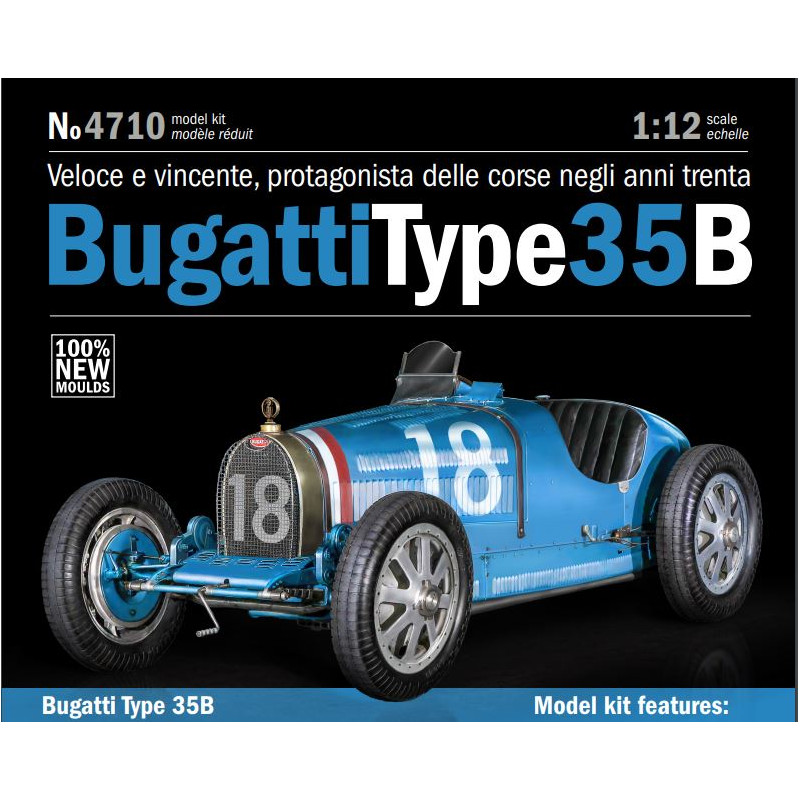 1:12 Italeri Bugatti Type 35B 1929 30 KIT