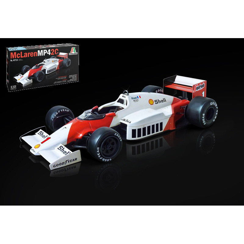 1:12 Italeri MC Laren MP4/2C 1986 Alan Prost/keke Rosberg KIT