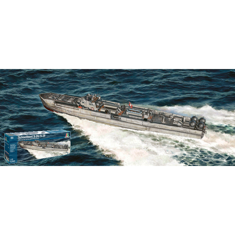 1:35 Italeri Schnellboot S 26/S 38 KIT