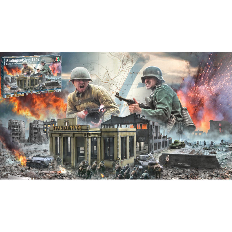 1:72 Italeri Wwii Stalingrad Siege Uranus Operation KIT