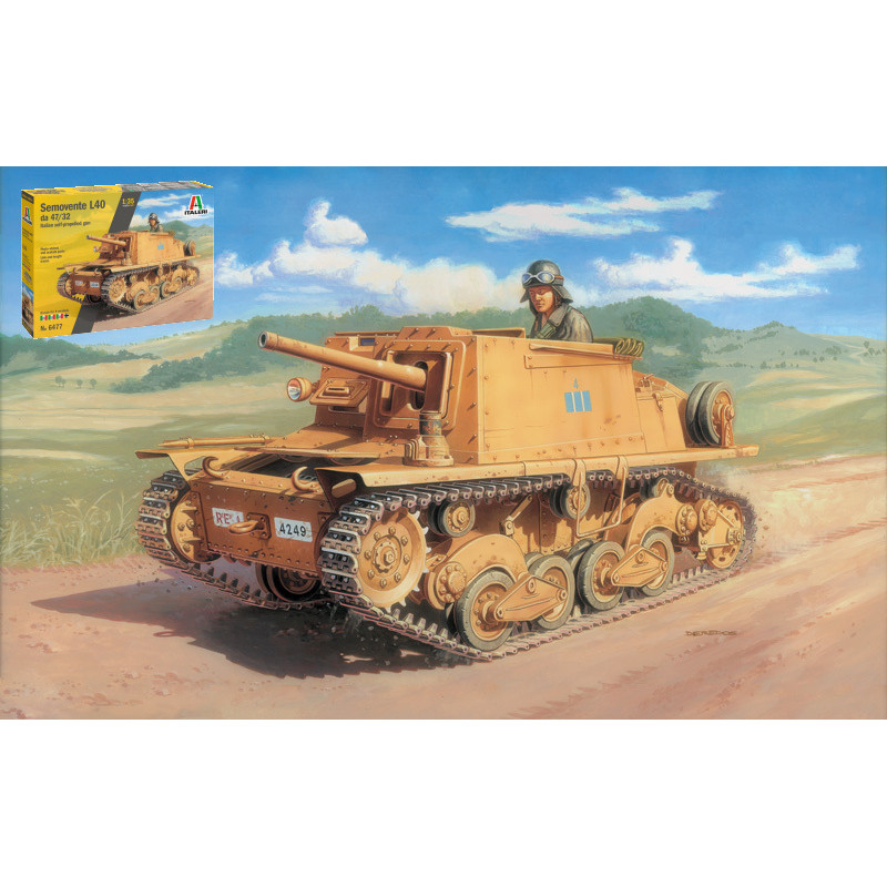 1:35 Italeri Semovente L 40 DA 47/32 KIT