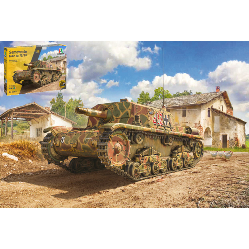 1:35 Italeri Semovente M42 DA 75/18 mm KIT