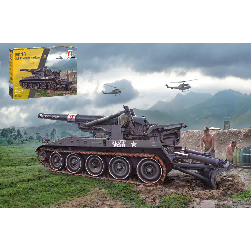 1:35 Italeri M110 A1 KIT