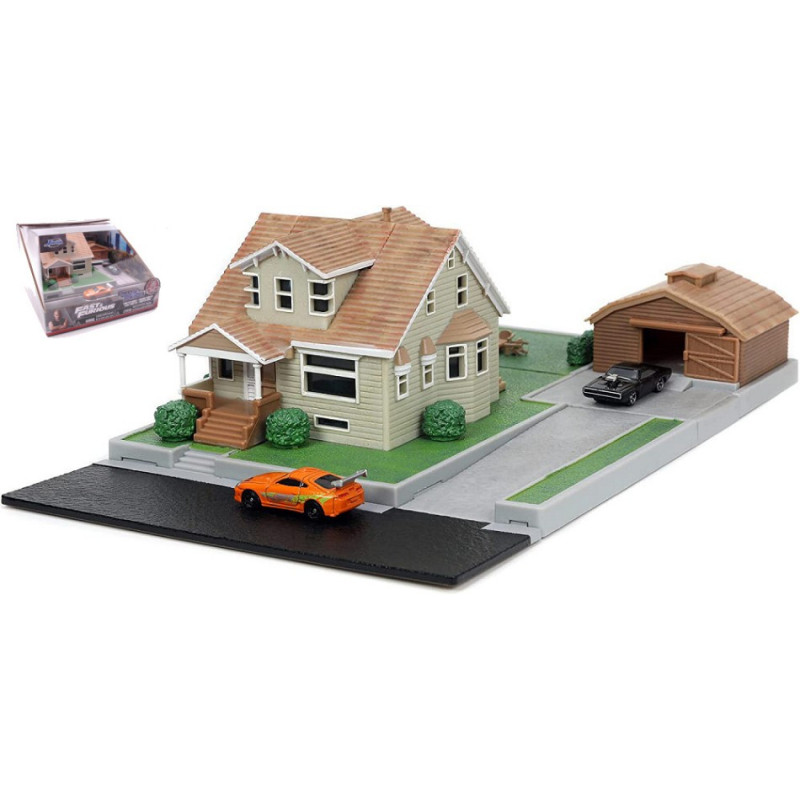 Jada Toys Nano Dom's House Diorama Fast & Furious (car cm 4)