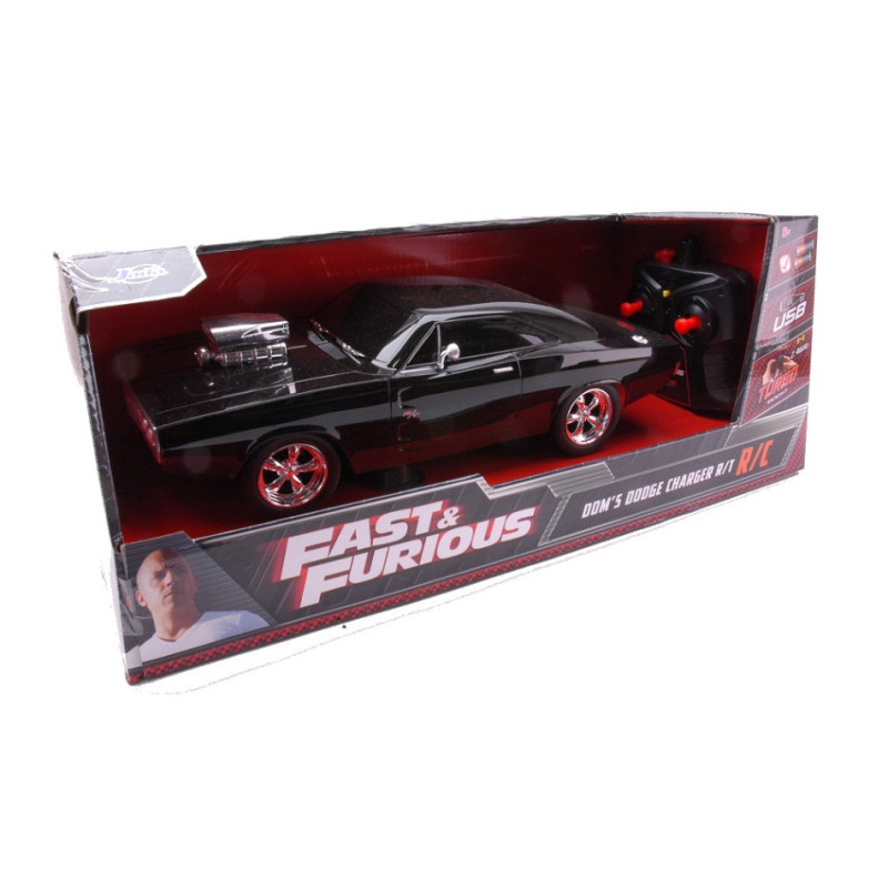 1:16 Jada Toys Dom's Dodge Charger 1970 Fast & Furious Radiocontrol