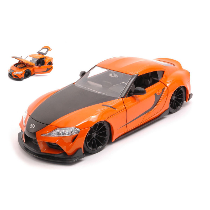 1:24 Jada Toys Toyota Supra 2020 Fast & Furious Arancione/nero