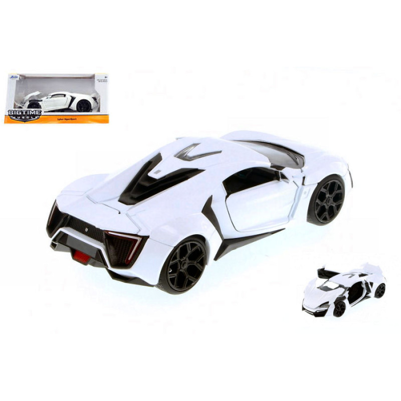 1:24 Jada Toys Lykan Hypersport 2013 Gloss Bianco