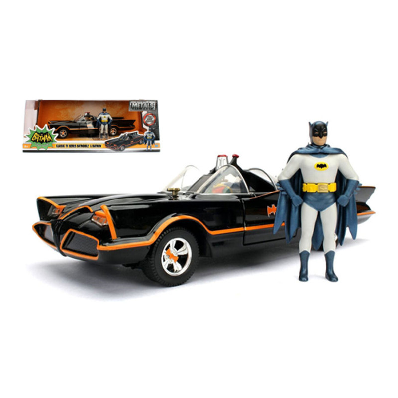 1:24 Jada Toys Batmobile 1966 With Figure Batman + Robin