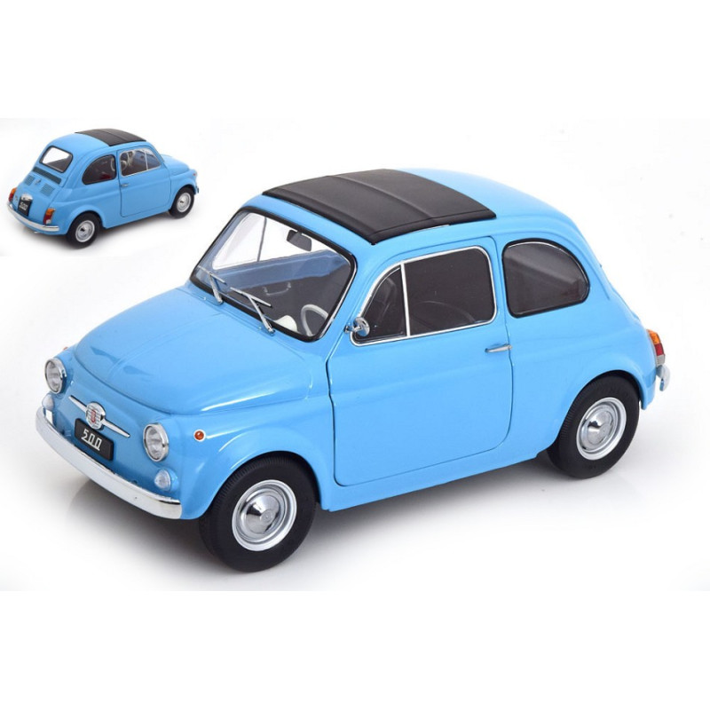 1:12 KK Scale Fiat 500 F 1968 Chiaroblu