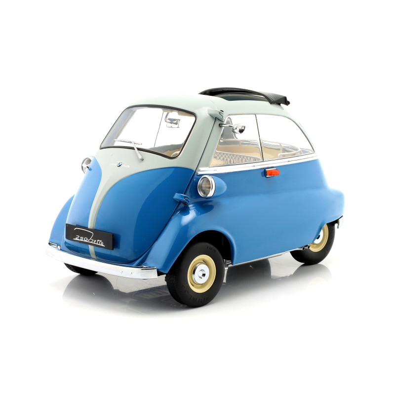 1:12 KK Scale BMW 250 Isetta 1959 Blu/blu Chiaro