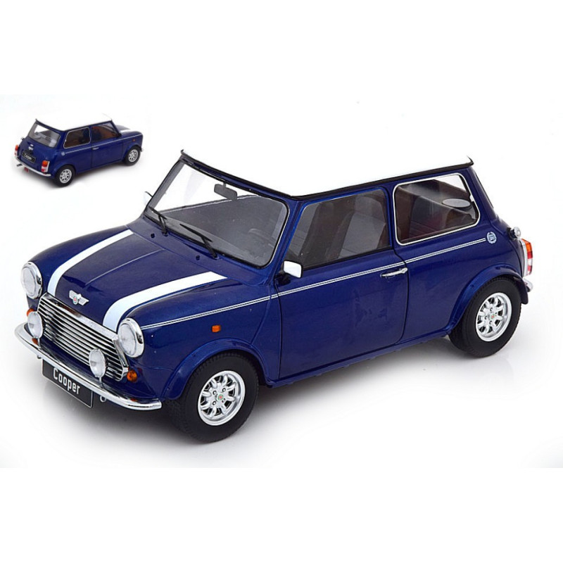 1:12 KK Scale Mini Cooper Blu/bianco