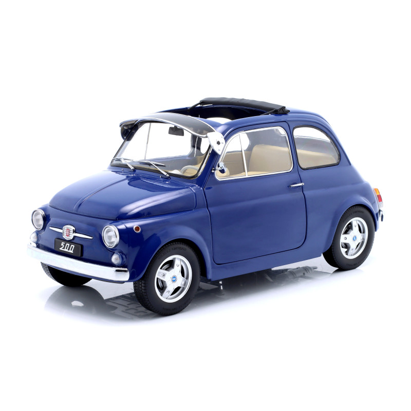 1:12 KK Scale Fiat 500 F Custom 1968 Blu Scuro