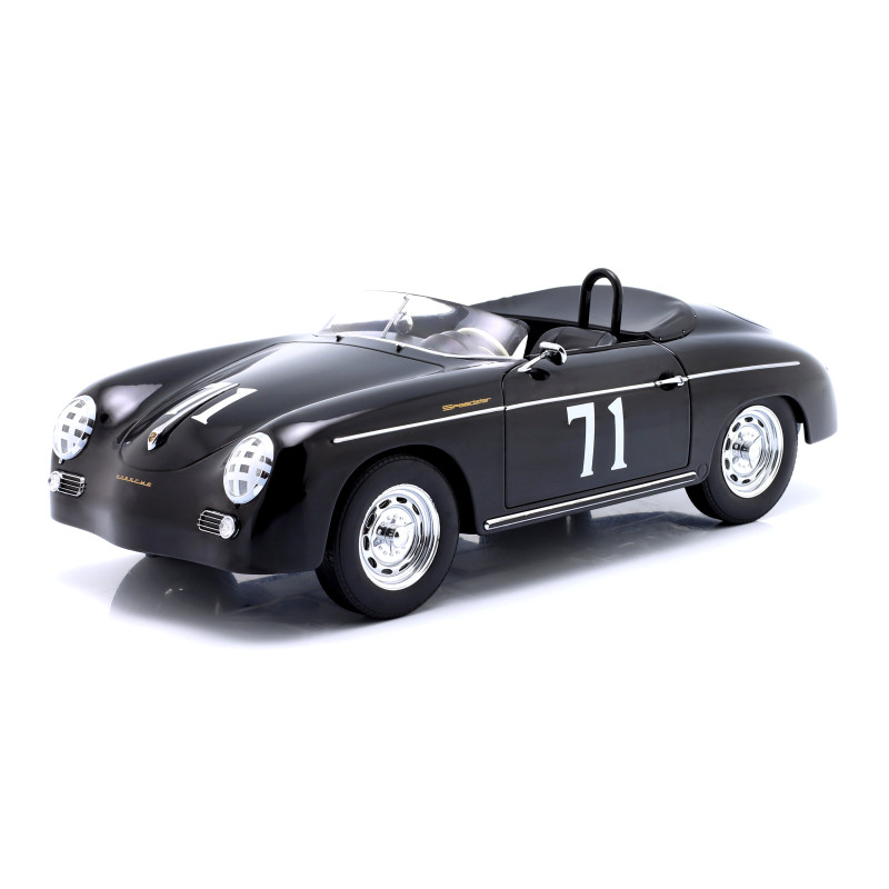 1:12 KK Scale Porsche 356 A Speedster N71 Steve 1955 Nero