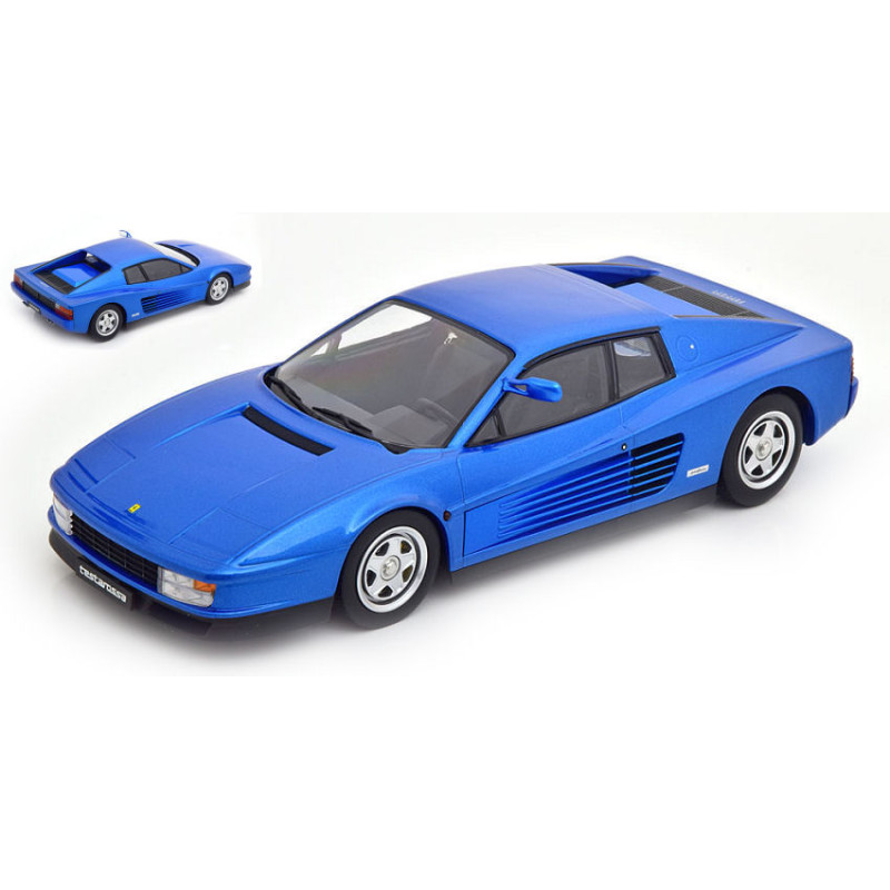 1:18 KK Scale Ferrari Testarossa Monospecchio 1984 Blu Metallizzato