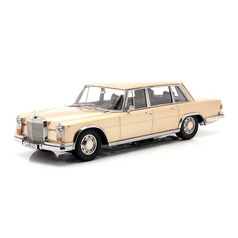 1:18 KK Scale Mercedes 600 SWB W100 1963 Oro Chiaro Metallizzato