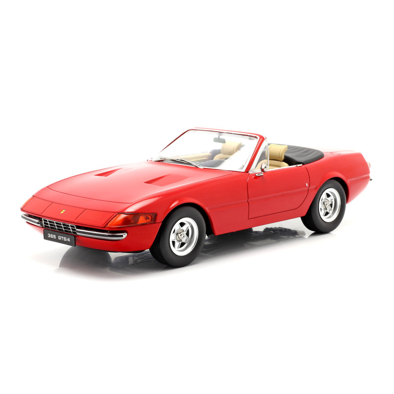 1:18 KK Scale Ferrari 365 GTB/4 Daytona Convertible 2 Series 1971 Rosso