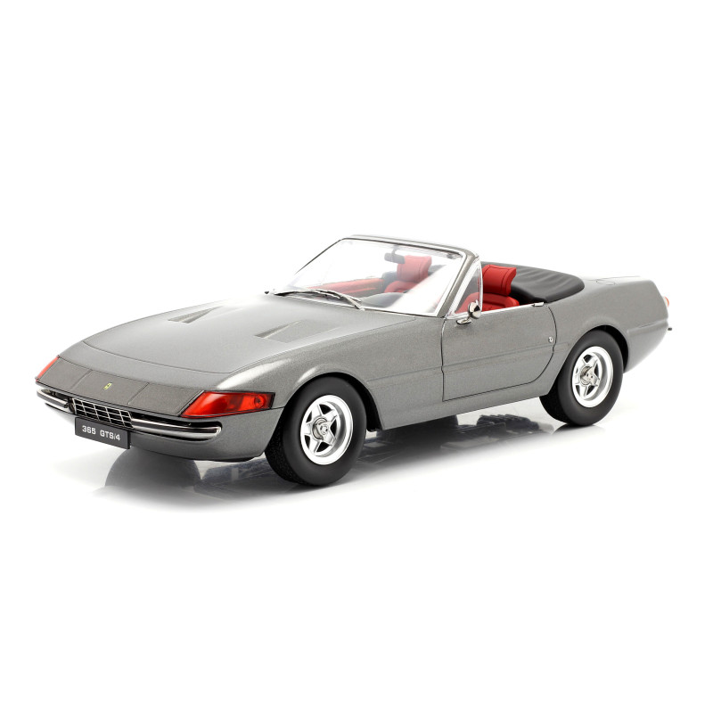 1:18 KK Scale Ferrari 365 GTB/4 Daytona Convertible 2 Series 1971 Grigio Metallizzato