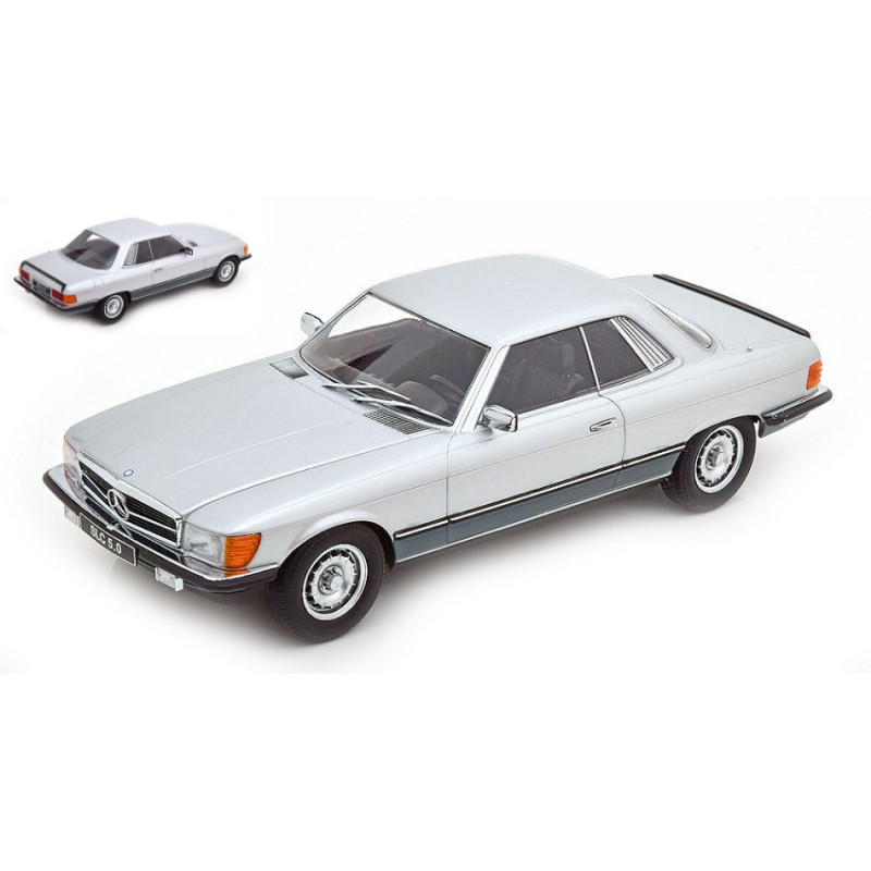 1:18 KK Scale Mercedes 450 SLC 5.0 C107 1980 Argento