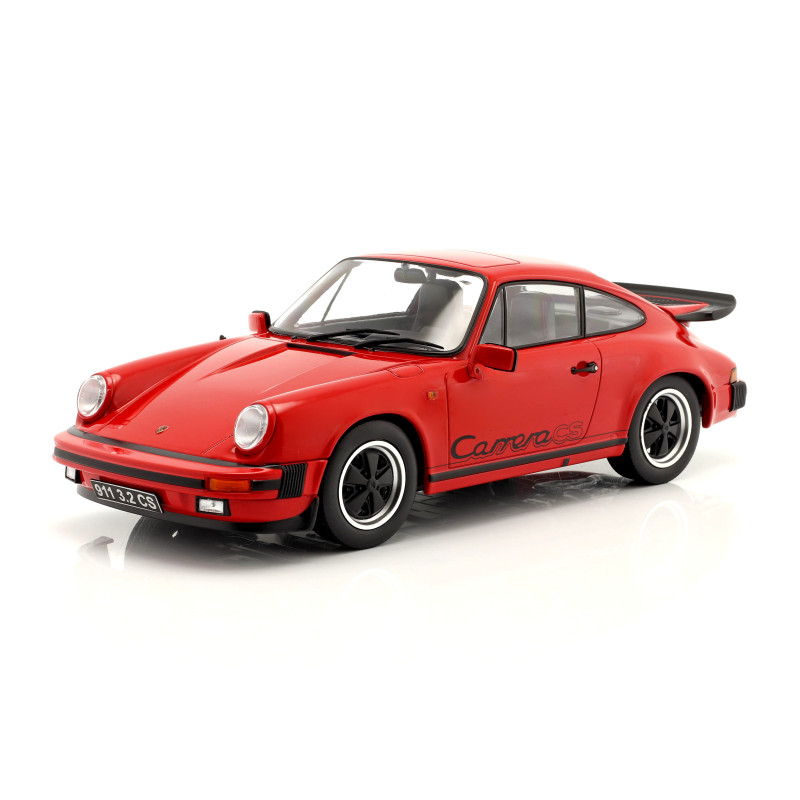 1:18 KK Scale Porsche 911 Carrera 3.2 Clubsport 1989 Rosso/nero