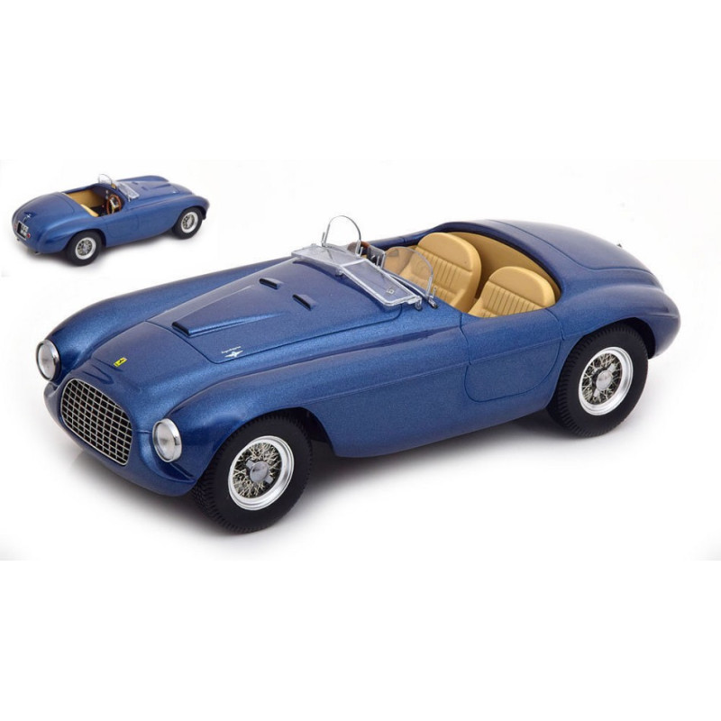 1:18 KK Scale Ferrari 166 MM Barchetta 1949 Blu