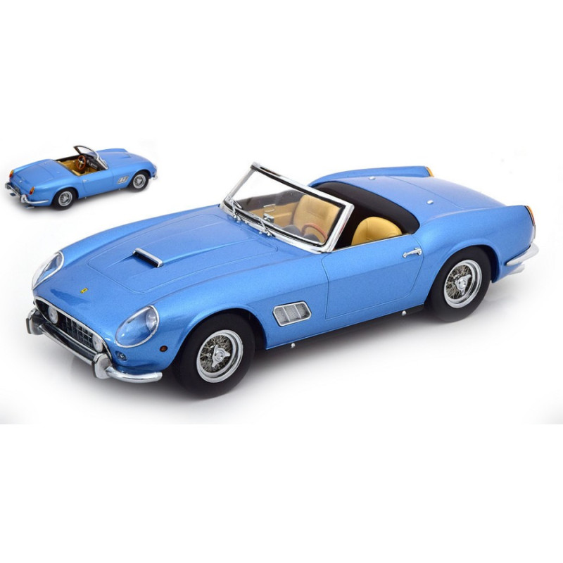 1:18 KK Scale Ferrari 250 GT California Spyder 1960 Chiaroblu Metallizzato