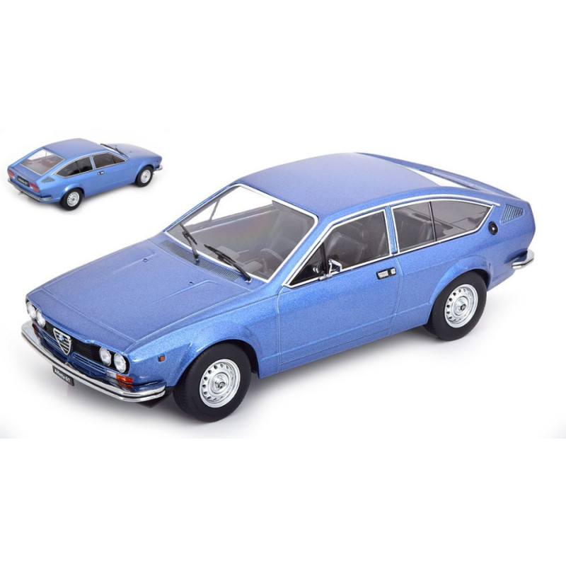 1:18 KK Scale Alfa Romeo Alfetta GT 1.6 1976 Blu Chiaro Metallizzato