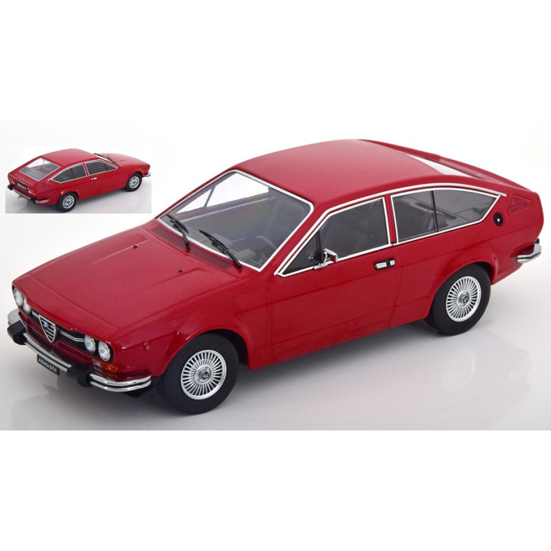 1:18 KK Scale Alfa Romeo Alfetta 2000 GTV 1976 Rosso