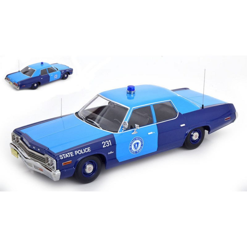 1:18 KK Scale Dodge Monaco Massachusetts State Police 1974