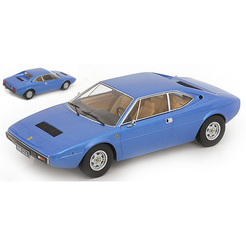 1:18 KK Scale Ferrari 308 GT4 1974 Blu Chiaro Metallizzato