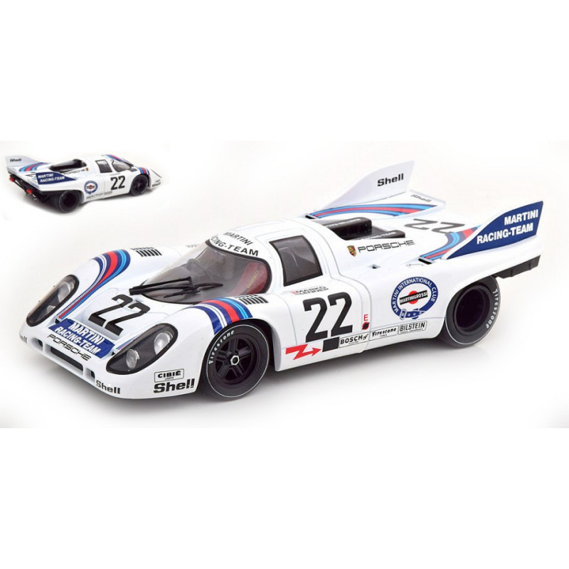 1:18 KK Scale Porsche 917K N22 Winner 24H LE Mans 1971 Marko van Lennep