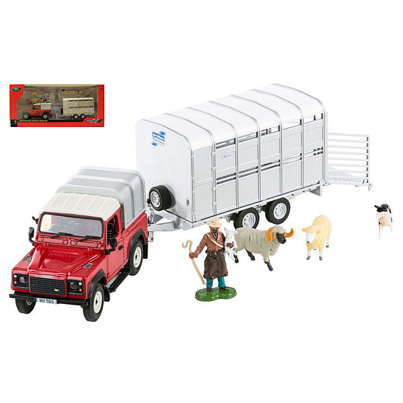 1:32 Britains Land Rover Farmer SET